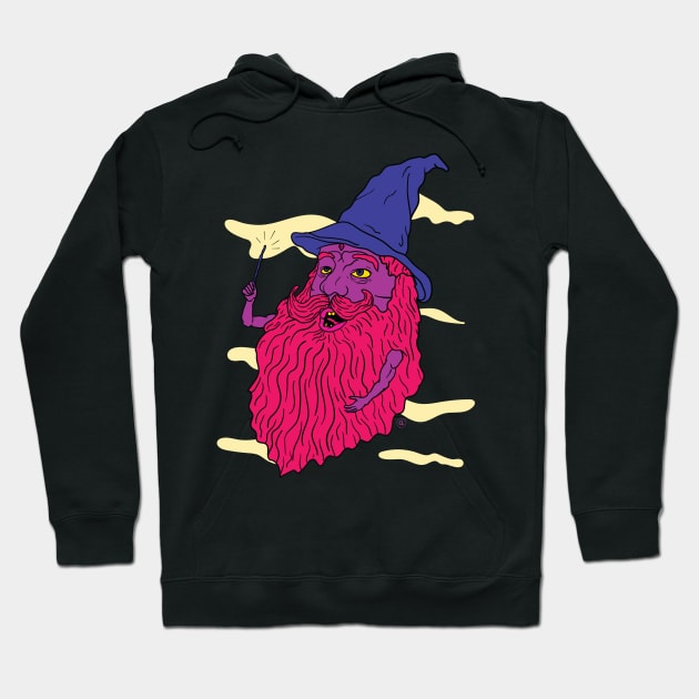 Wizzy Wizard Hoodie by CalebLindenDesign